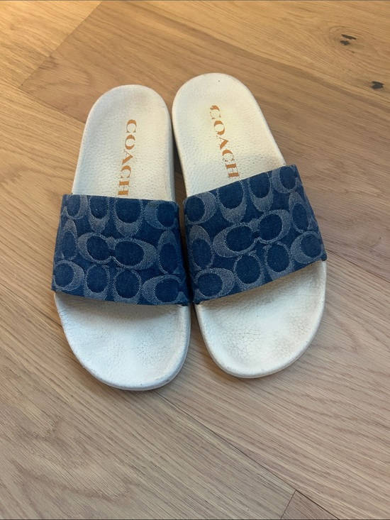 Coach Shoes - Coach jeans sandals-Sz 8
